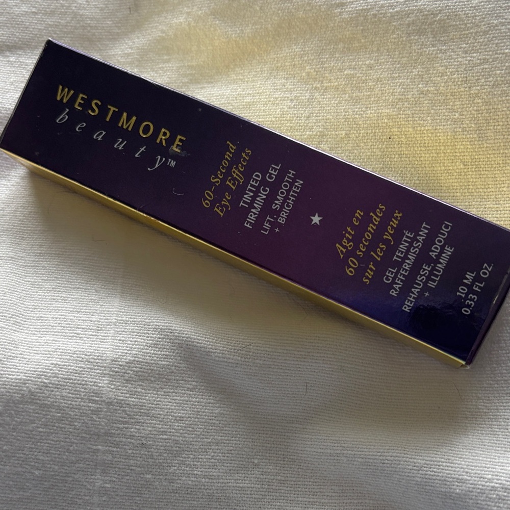Westmore Beauty60 second eye Effects tinted firming gel brand new never opened